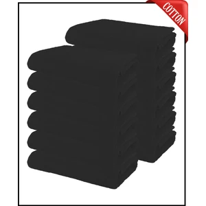 12 Adet Büyük Boy Pamuklu 50 x 90 cm , Fitness Havlusu , Spor Havlusu , Kuaför Havlusu