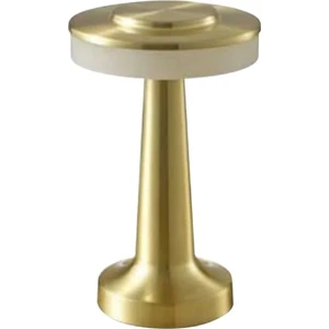 Horoz Aydınlatma Horoz 050-002-0001 2W Şarjlı Gold Masa Lambası - 3 Renk Işık Modu