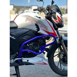 Tvs Apache Rtr 200 Özel Yapım Koruma Demiri 2 'li ( Mavi)