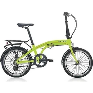 20J Carraro Flexı 106 Katlanır Bisiklet - Lime Yeşil Kırmızı