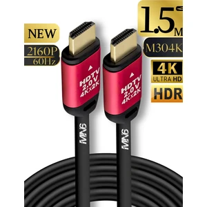 Mn6 M304K 4K HDMI Kablo/hdmi Kablo 1.5 METRE-HDR-HDTV2.0-3D-24K Gold-Plated Connector Ultra P HDMI Kablo