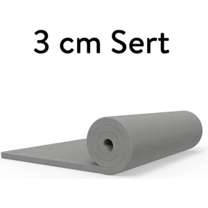 Mavi Ay Yatak Ecotopper - 3  cm  Gri Ortopedik Sert Sünger Yatak Pedi