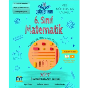 6. Sınıf Bursluluk ve Yazılıya Hazırlık Mat-2 Kitabı