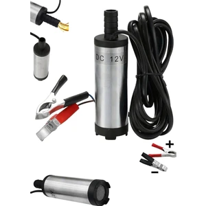 Alman 12 Volt Bakır Sargı Sıvı Transfer Pompası Dalgıç Pompa Mazot Pompası - Su - Süt - Sıvı
