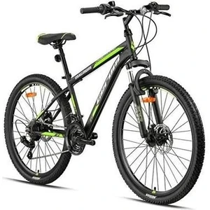 Magnum - 24  - Mtb - 14' - 21 Vites - M.Disc - Mat Siyah-Yeşil/Gri