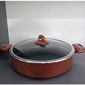 Titan Granit 28 cm (Karnıyarık, Pilav,) Basık Tencere