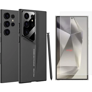 Galaxy S24 Ultra Kılıf Ultra İnce Kamera Korumalı Sert Rubber Zore Procase Kapak + Nano Ekran Koruyucu