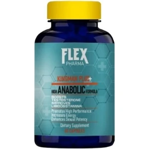 Flex Pharma Kingman Plus+ High Anabolic Formula 60 Kapsül Testo Booster