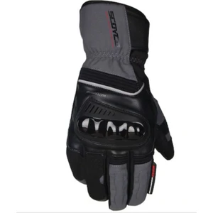 MC82 Kışlık Korumalı Eldiven (Gri-Siyah)