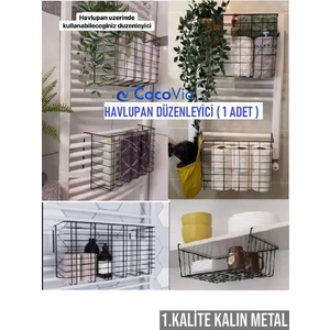 Dekoratif Havlupan Askılığı Kancalı Havluluk Banyo Aksesuarı Mutfak/banyo Düzenleyici Kanguru Raf