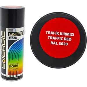 E-600 Sprey Boya - Trafik Kırmızı