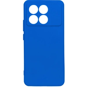 Tekno Grup Xiaomi Poco X6 Pro Kılıf Mat Esnek Biye Silikon Kılıf-Mavi