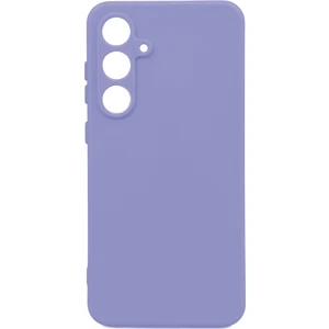 Tekno Grup Galaxy S24 Fe Kılıf Mat Esnek Biye Silikon Kılıf-Lila
