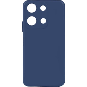 Tekno Grup Infinix Note 30 4g Kılıf Mat Esnek Biye Silikon Kılıf-Lacivert