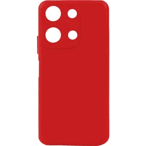 Tekno Grup Infinix Note 30 4g Kılıf Mat Esnek Biye Silikon Kılıf-Kırmızı