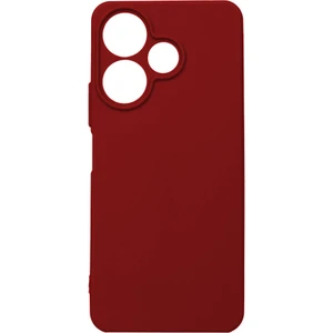 Xiaomi Redmi 13 4g Kılıf Mat Esnek Biye Silikon Kılıf-Kırmızı