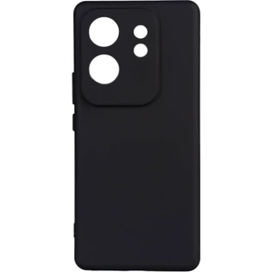 Infinix Zero 30 4g Kılıf Mat Esnek Biye Silikon Kılıf-Siyah