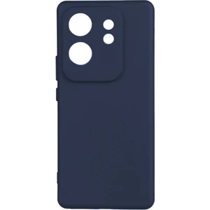 Infinix Zero 30 4g Kılıf Mat Esnek Biye Silikon Kılıf-Lacivert