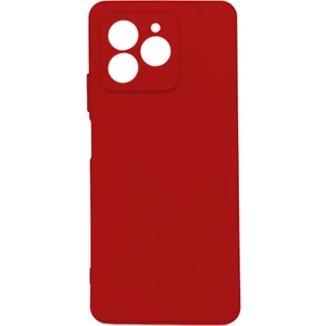 Tekno Grup Omix X7 Kılıf Mat Esnek Biye Silikon Kılıf-Kırmızı