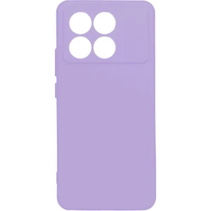 Tekno Grup Xiaomi Poco X6 Pro Kılıf Mat Esnek Biye Silikon Kılıf-Lila