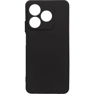 Tekno Grup Realme C63 Kılıf Mat Esnek Biye Silikon Kılıf-Siyah