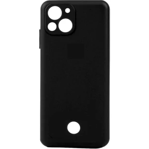 Reeder S23 Pro Max Kılıf Mat Esnek Biye Silikon Kılıf-Siyah