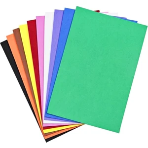 A4 20X30 cm Yapışkanlı Eva 2 mm 10 Renk (CE-003)
