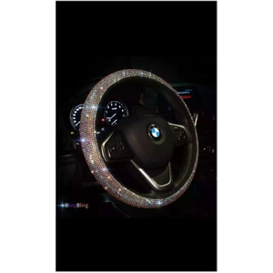 Janjan Renkli Taşlı Direksiyon Kılıfı