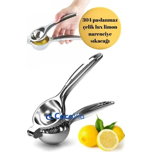Profesyonel Paslanmaz Çelik Limon Sıkacağı | Lüks 304 Ağır Çelik Limon Portakal Sıkacağı
