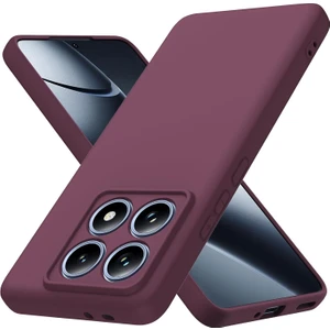Xiaomi Mi 14T Pro Uyumlu Kılıf Içi Kadife 3D Kamera Korumalı Darbe Emici Elden Kaymaz Silikon Kapak