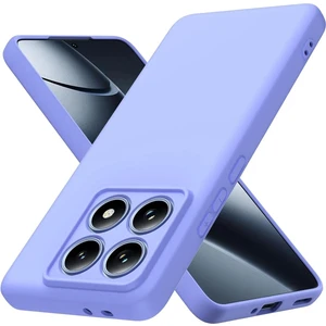 Xiaomi Mi 14T Pro Uyumlu Kılıf Içi Kadife 3D Kamera Korumalı Darbe Emici Elden Kaymaz Silikon Kapak