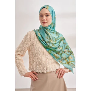 Van Gogh Imzalı Ünlü Almond Blossoms Desen Şal - Nil