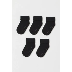 Mem Socks 6'lı Organik Pamuklu  Kaydırmaz Bebek-Çocuk Çorabı