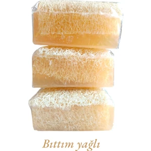 Kabak Lifli Bıttım Sabunu 3'lü