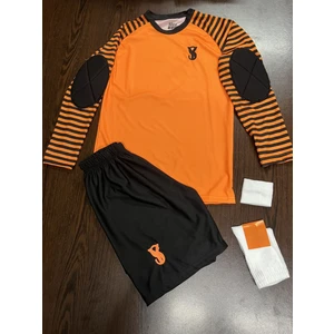 Uzun Kol Kaleci Yeşil Çocuk Forma Çorap+Bileklik Hediye