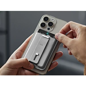 Esr Iphone Magsafe Standlı Cüzdan Halolock™ Geo Apple Find My Lisanslı - Gri