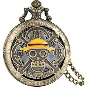 Kişiye Özel Köstekli Cep Saati Ouartz One Piece Tasarımlı Zincirli Cep Saati