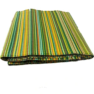 ACY STORE Katlanabilir Plastik Hasır Kilim Dış Mekan Piknik Kamp Sergisi Çift Dikiş