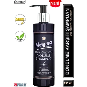 Morgan's Pomade Hair Growth Volume Şampuan 250 ml