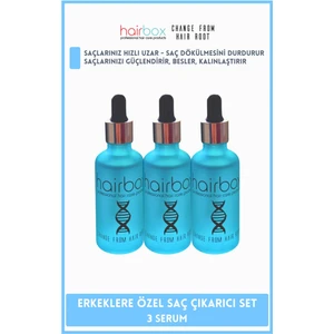 HAİRBOX Erkek Saç Serum, Saç Serum ( 3'lü Serum )