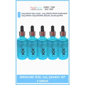 HAİRBOX Erkek Saç Serum, Saç Serum ( 5'li Serum )