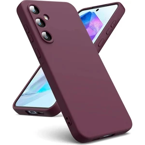 Galaxy A56 Uyumlu Içi Kadife 3D Kamera Korumalı Darbe Emici Elden Kaymaz Silikon Kılıf