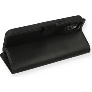 Bilişim Akademi  Apple iPhone 11 Pro Kılıf Deri Kartlıklı Kılıf Kapaklı Kılıf Cüzdanlı - Siyah