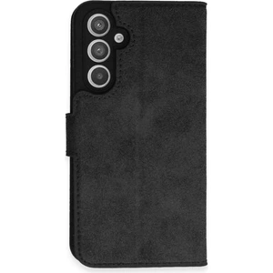 Bilişim Akademi  Samsung Galaxy A54 5g Kılıf Deri Kartlıklı Kılıf Kapaklı Kılıf Cüzdanlı - Siyah