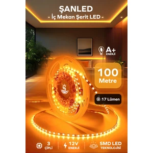 3 Çipli Iç Mekan Şerit Led Tüm Mekanlar-(Trafosuz) 5,10,20,30,40,50,100m