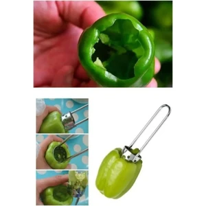 Paslanmaz Çelik  Biber Oyacağı