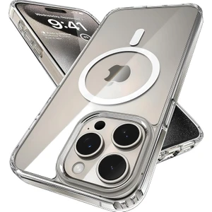 iPHONE 13 Pro Max Şeffaf Magsafe Kılıf Kamera Çıkıntılı Korumalı Silikon