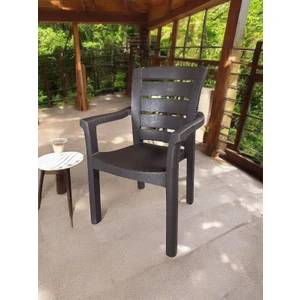 Napoli Kalın Bacaklı Kollu Sandalye Koltuk