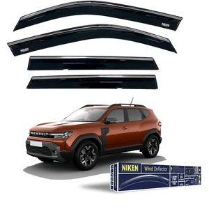 Renault Duster Kromlu Cam Rüzgarlığı Niken 2024+  Sonrası Uyumlu