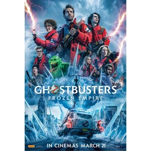 Fidelyo Tasarım  Ghostbusters Frozen Empire (2024) 0005  (Folyo / Afiş / Poster) 3059 ( 35 cm x 50 cm )